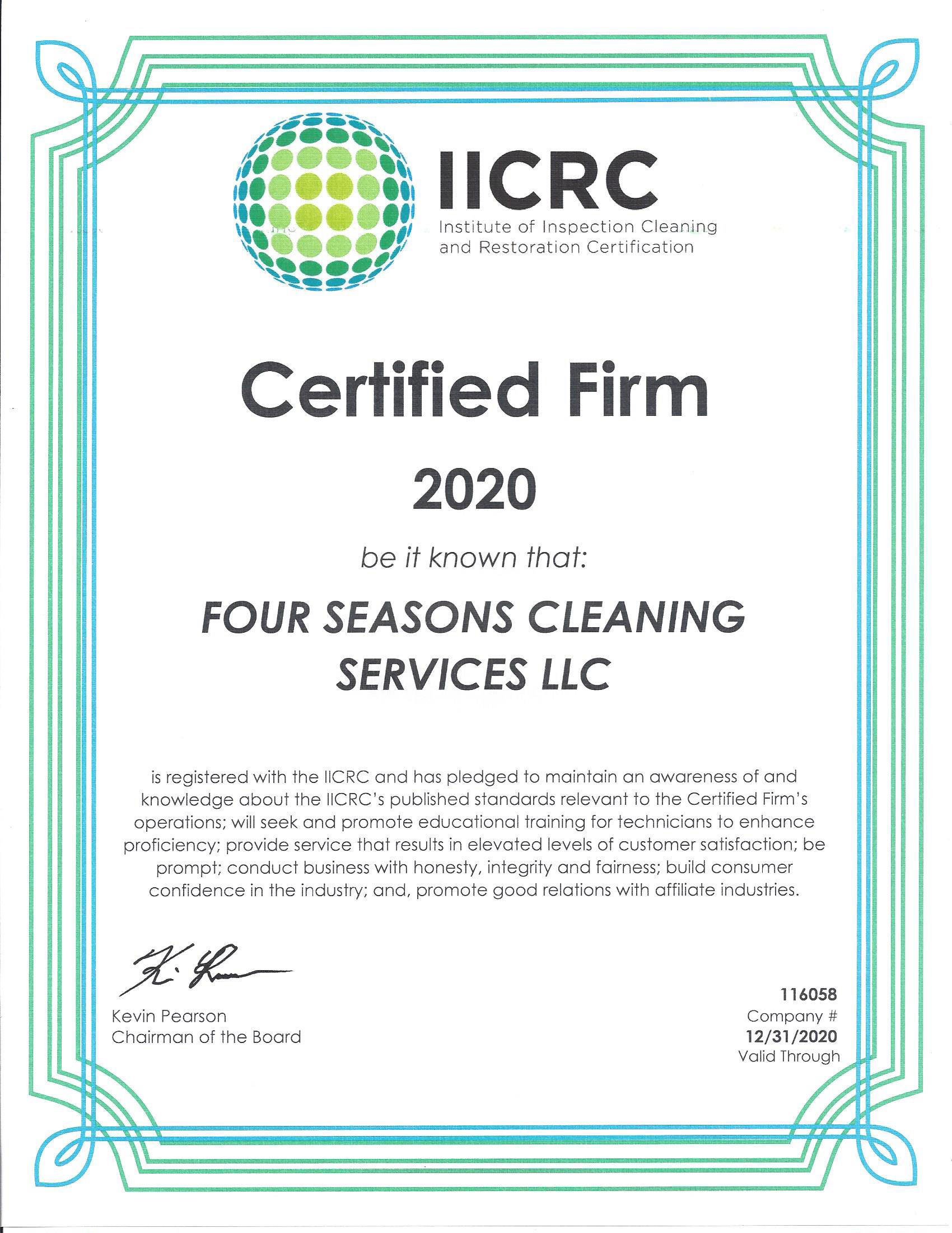 Four Seasons Cleaning